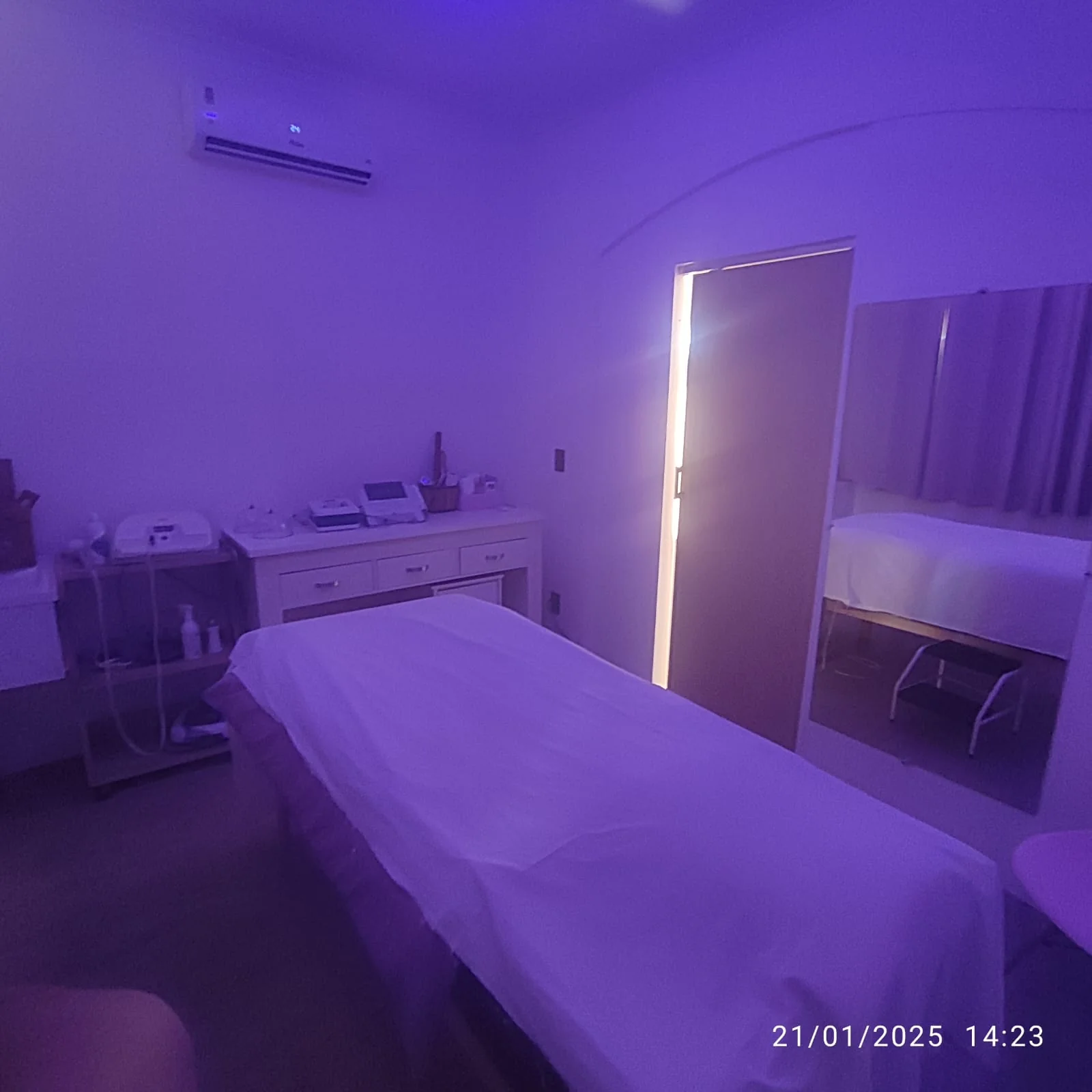 Sala de atendimento da clínica em Bauru